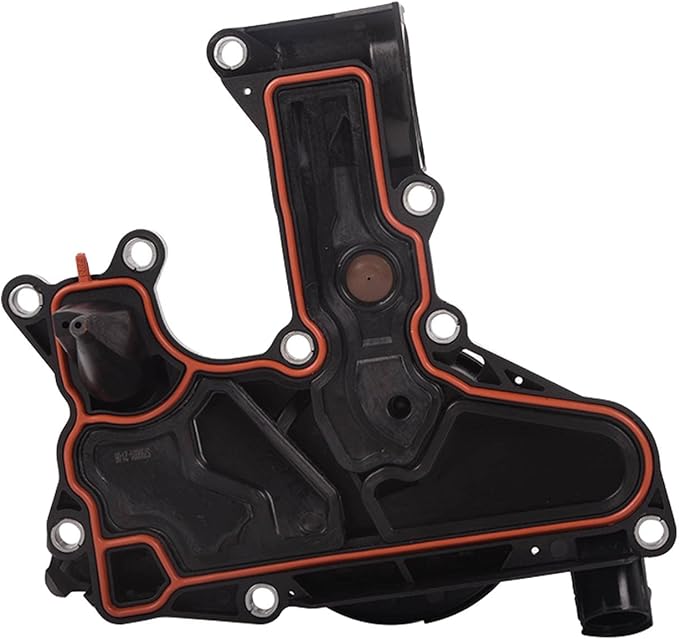 TOPAZ Oil Separator PCV Valve Cover Crankcase Vent Valve wGasket Replacement for 2012-2018 Audi Quattro A4 A5 A6 Q5 Allroad 2.0T 06H103495AE 06H103495J 06H103495AK