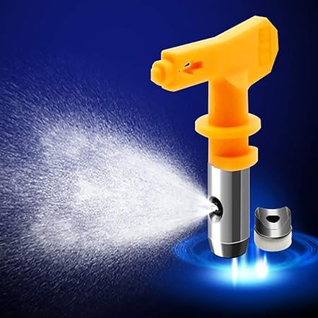 Paint Spray Nozzle,Useful Reversible Tungsten,Steel Airless Paint Spray Gun,Tip Nozzle Accessoies Home Graden Tool (221)