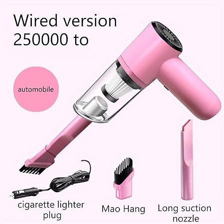 Handheld Car Vacuum Cleaner 120w Powerful Suction Small Car Vacuum Cleaner Hand Vacuum Mini Dust Busters Vacuum Cleaner, Portable Vacuum Cleaners for Car
