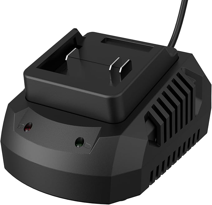 LAZYBOI Battery Charger, Replacement 21V Charger for LAZYBOI Cordless Leaf Blower, Multi-Protection Safety System with 1-Hour Fast Charge