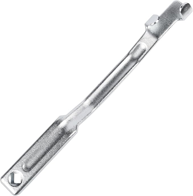 Wrench Extender Tool Bar 13.5 inch Wrench Extension for Breaker Bar or Ratchet Torque Wrench Multiplier Cheater Bar with 12" Square Hole Leverage Tool for Mechanics Garage Auto Repair