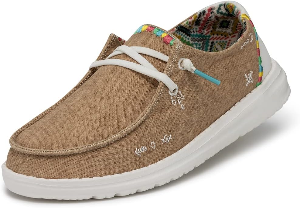 Hey Dude Women's Wendy Boho Slip-On Casual Shoes Loafer
