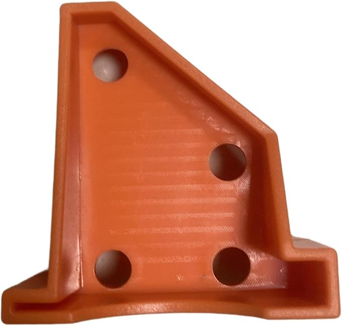 20 Pieces Flooring Spacers, Laminate Flooring Accessories, Reusable, Wood Floor Install Tool for Subfloor Panels Lvt Tiles, Orange