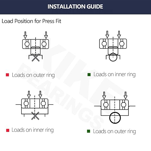 XiKe 10 Pcs 6307-2RS Double Rubber Seal Bearings 35x80x21mm, Pre-Lubricated and Stable Performance and Cost Effective, Deep Groove Ball Bearings.
