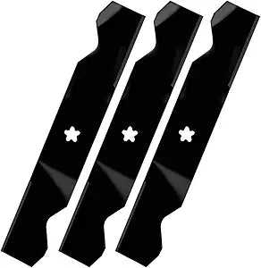 Lawn Mower Blades Z254 54 Inch Compatible with Husqvarna Z254F 532187256 YTH2454 LGT2554 LGT2654 Fits Craftsman Poulan Replace OEM Part: 187256, 532187256, 539112053, 187254