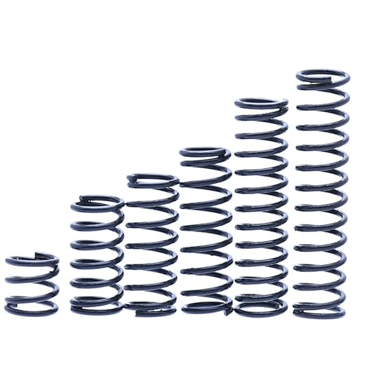5 Pieces Spring Steel Compressed Spring 2mm x 15mm x 45mm