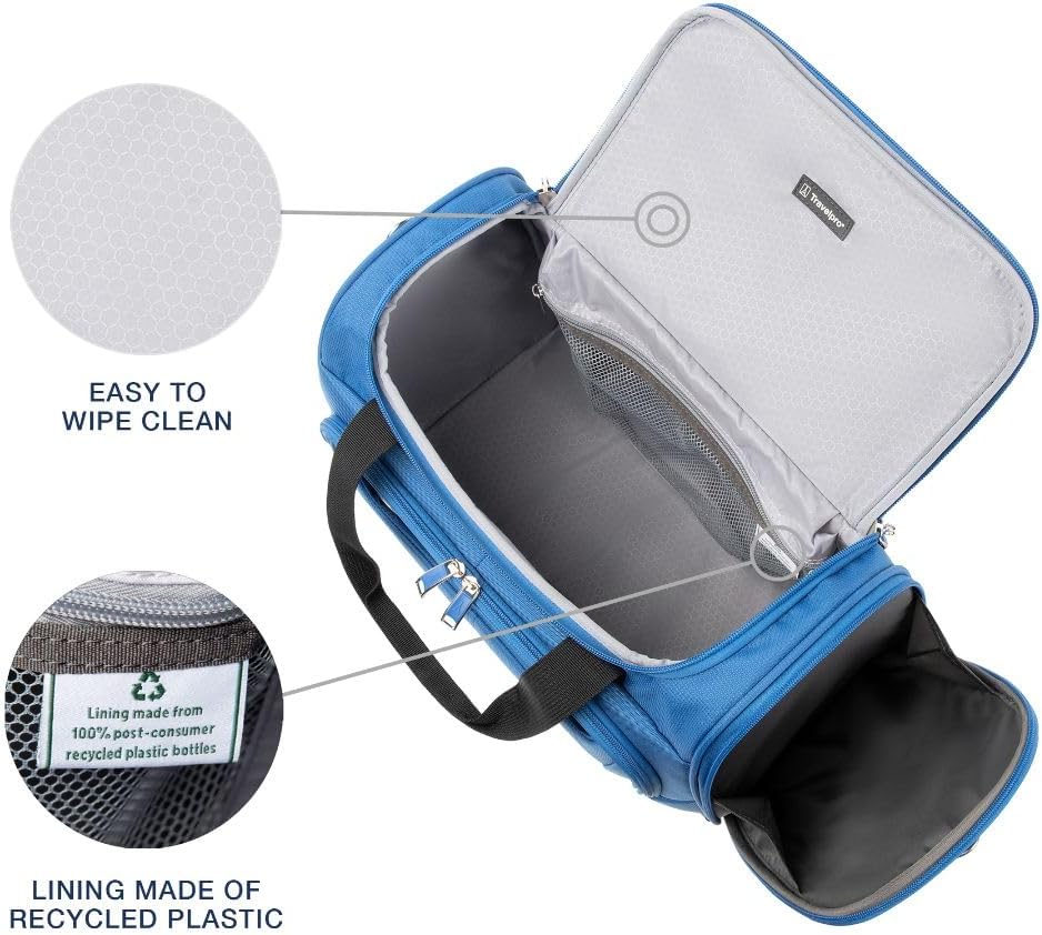 5 Softside Lightweight Underseat Carry-On Travel Tote, Overnight Weekender Bag