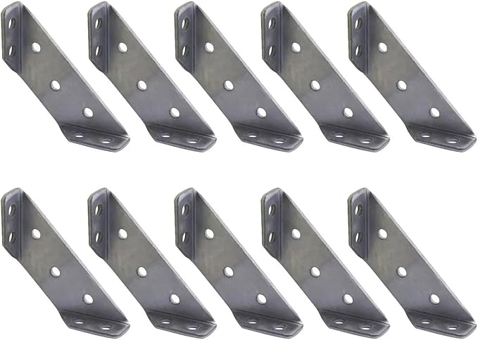 Corner Bracket 50 Pcs Universal Triangle Bracket Furniture Support Thickened Connector Corner Household