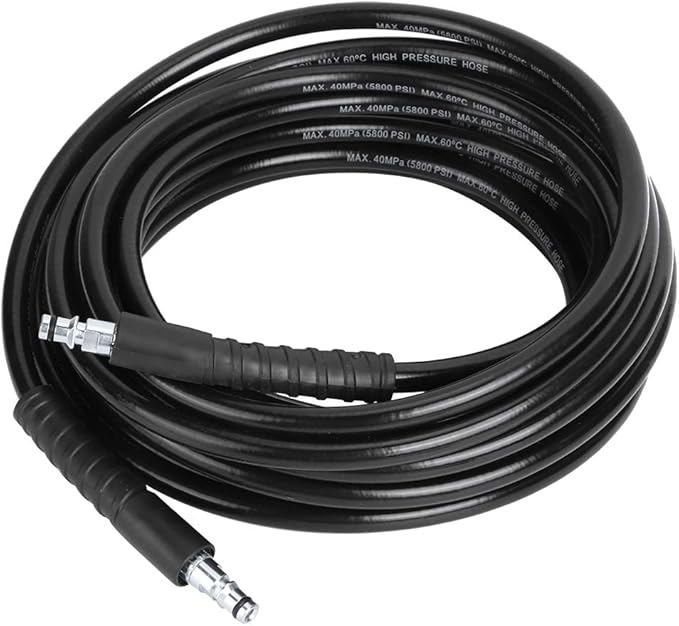 Zerone Replacement Water Hose,Karcher K4 Pressure Washer Steel Wire Braid High Pressure Washer Water Hose Pipe Tube Fit,Karcher K4 Pressure Washer for Karcher K2 K3 K4 K5 K Series(10M,