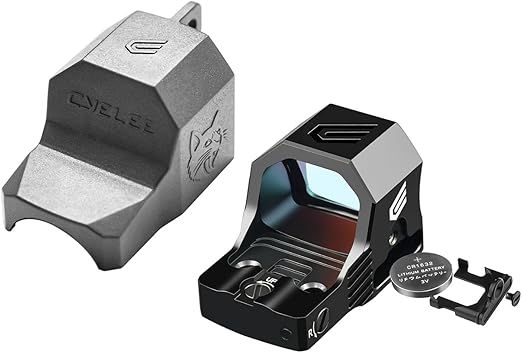 Cyelee CAT PRO Shake Awake Micro Red Dot Sight, 3MOA Reflex Sight for RMS/RMSC Footprint Optics Ready Pistol