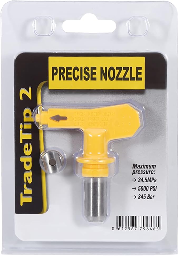 Paint Spray Nozzle,Useful Reversible Tungsten,Steel Airless Paint Spray Gun,Tip Nozzle Accessoies Home Graden Tool (221)