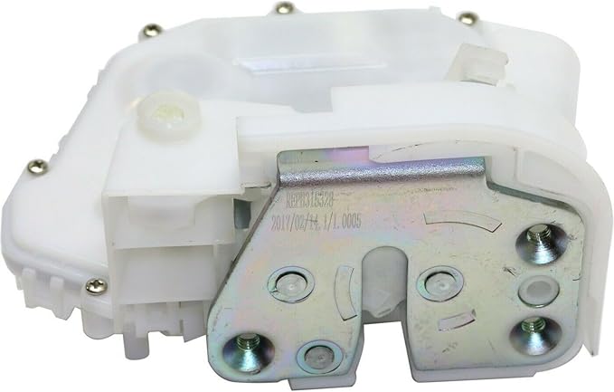 1pc Door Lock Integrated Latch and Actuator Assembly Rear Driver Left Side 7 Prong Blade Male Terminal and 1 Female Connector for Honda for CR-V 2007-2011 13951885 DLA1001