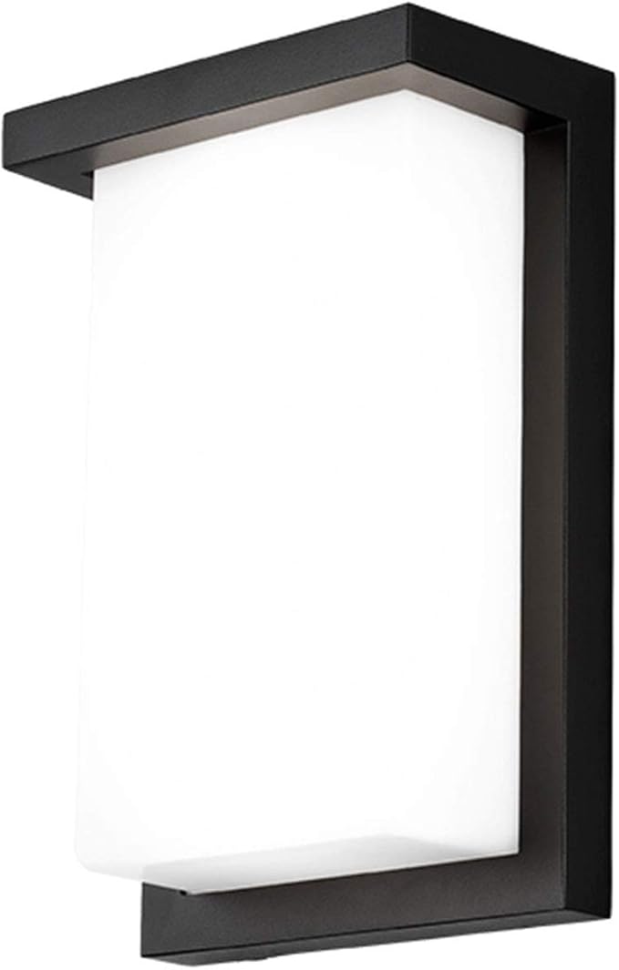 Vega 9in LED Indoor or Outdoor Wall Light 3000K in Black