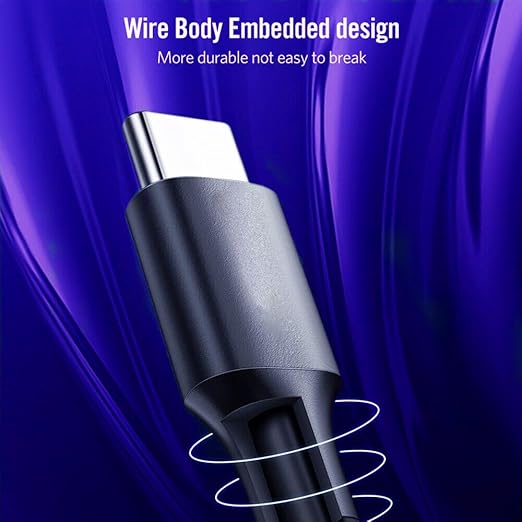 High Speed USB C to USB C Charging Cable 3FT - USBC Cable 480Mbps Speed Type C to Type C Charger Braided Durable, Fast Charging Data Transfer (1-Pack)