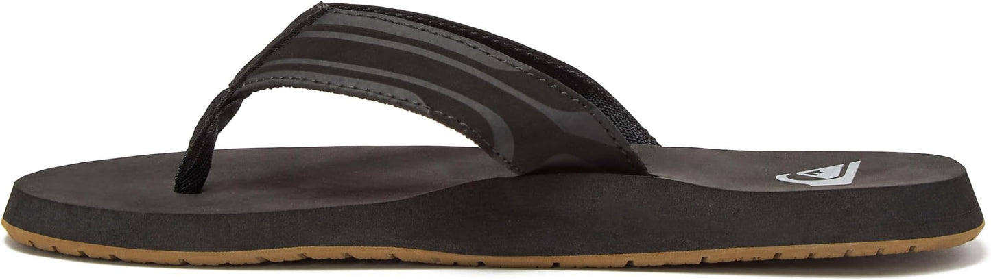 Quiksilver Men's Monkey Wrench 3 Point Flip Flop Athletic Sandal