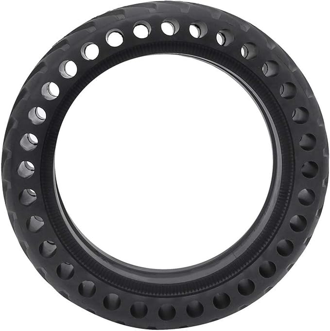 EVTSCAN 8.5inch Scooter Tire Explosion-Proof Solid Tyre Shock Absorption Holes Tire Wheel for M365 Electric Scooter Accessory