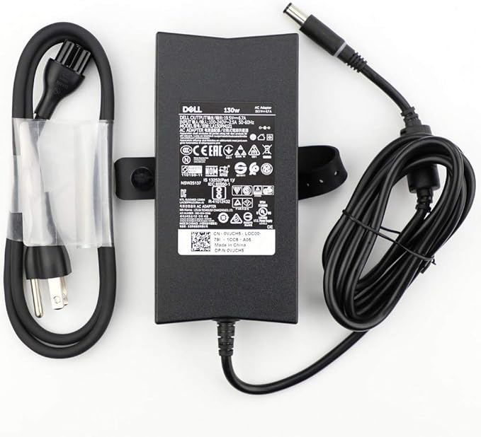 Dell 130W Watt PA-4E AC DC 19.5V Power Adapter Battery Charger Brick with Cord