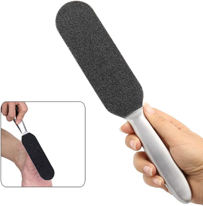 20 Pieces Foot File Replacement Pads Foot File Refills Abrasive Pedicure File Replacement Pads for Professional Stainless Steel Foot File Contain Fine and Coarse Replacement Grit Pads