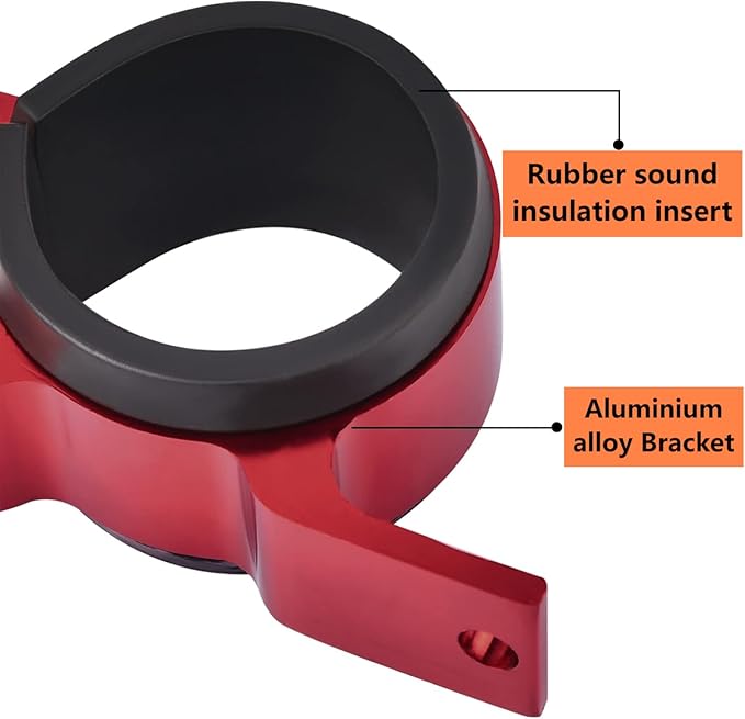 Car Fuel Pump Fuel Filter Mounting Bracket,60mm Fuel Filter Mounting Bracket, Fuel Pump Clamp Holder,Fuel pump mounting bracket- Red