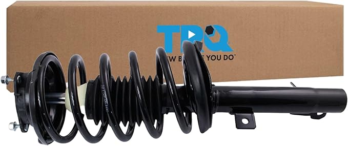 TRQ Front Right Complete Strut & Coil Spring Assembly Passenger Side Compatible with 2000-2005 Ford Focus