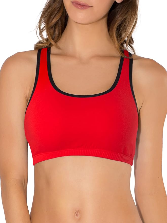 Fruit of the Loom Women's Multi-Pack Tank Top Style Sports Bra