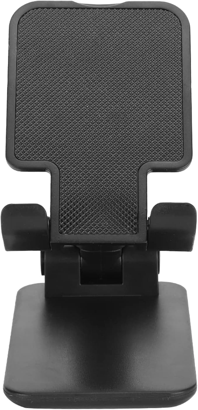 Lightweight Adjustable Tablet Stand, Ergonomic Phone Holder, Mobile Phone Holder for Tablet (Black)