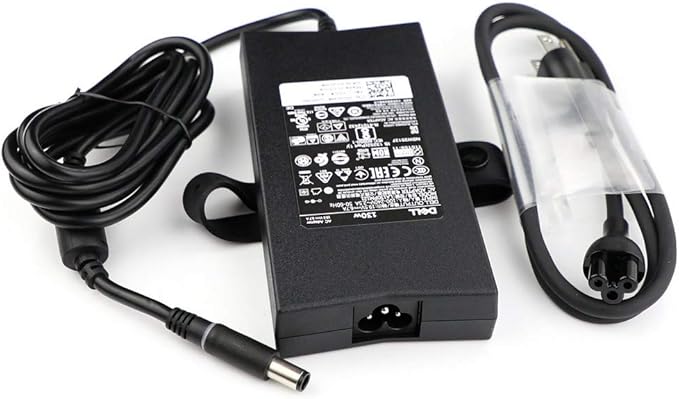 Dell 130W Watt PA-4E AC DC 19.5V Power Adapter Battery Charger Brick with Cord