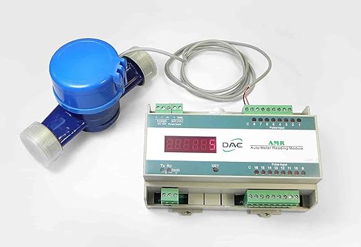 DAE AS320U-150P 1-12" Water Meter with Pulse Output, Measuring in Gallon Coupling