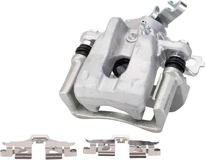 TRQ Rear Right Brake Caliper w/Bracket Passenger Side Compatible with 2009-2010 Pontiac Vibe 2009-2013 Toyota Matrix
