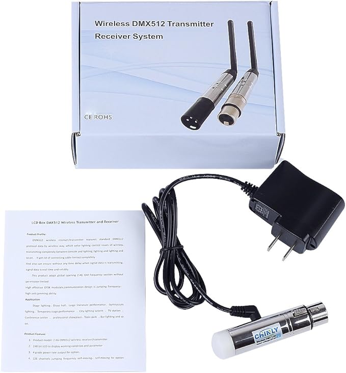 CHINLY - Wireless DMX Light Indicator