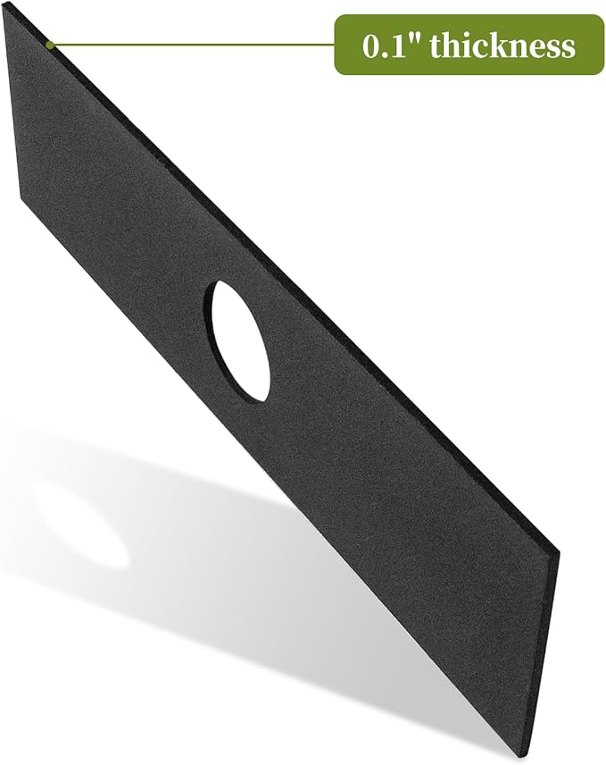 613223 Edger Blades Compatible with Stihl Ryobi Echo Craftsman Troy-Bilt Edgers 7-12" Replacement Blades for String Trimmer Edger Attachment, Replace 720237001, 791-613223B, 4133-713-4102, 4 Pack