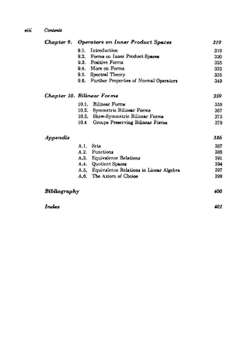 Linear Algebra