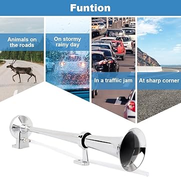 Air Horn Trumpet Air Horn Compressor Kit Replacement