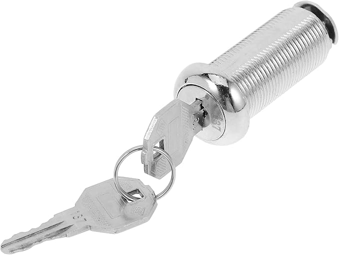 Housoutil 1set Mailbox Lock Key Lock for File Cabinets and Storage Boxes Easy to Use Key