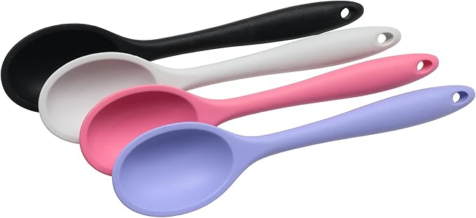 Chef Craft Premium Silicone Basting Spoon, 11 inch, Black