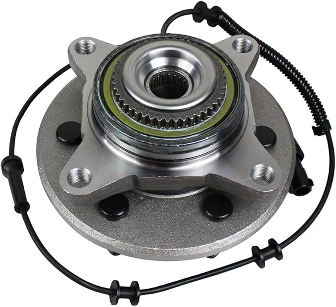 Autoround 515046 4WD Front Wheel Hub and Bearing Assembly fit for 4x4 Ford F-150 2004 2005 6 Lug wABS