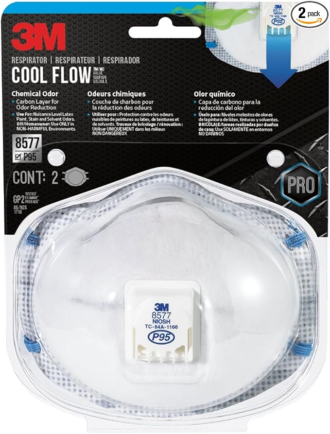 3M-PS Respirator with Chemical Odor Valve