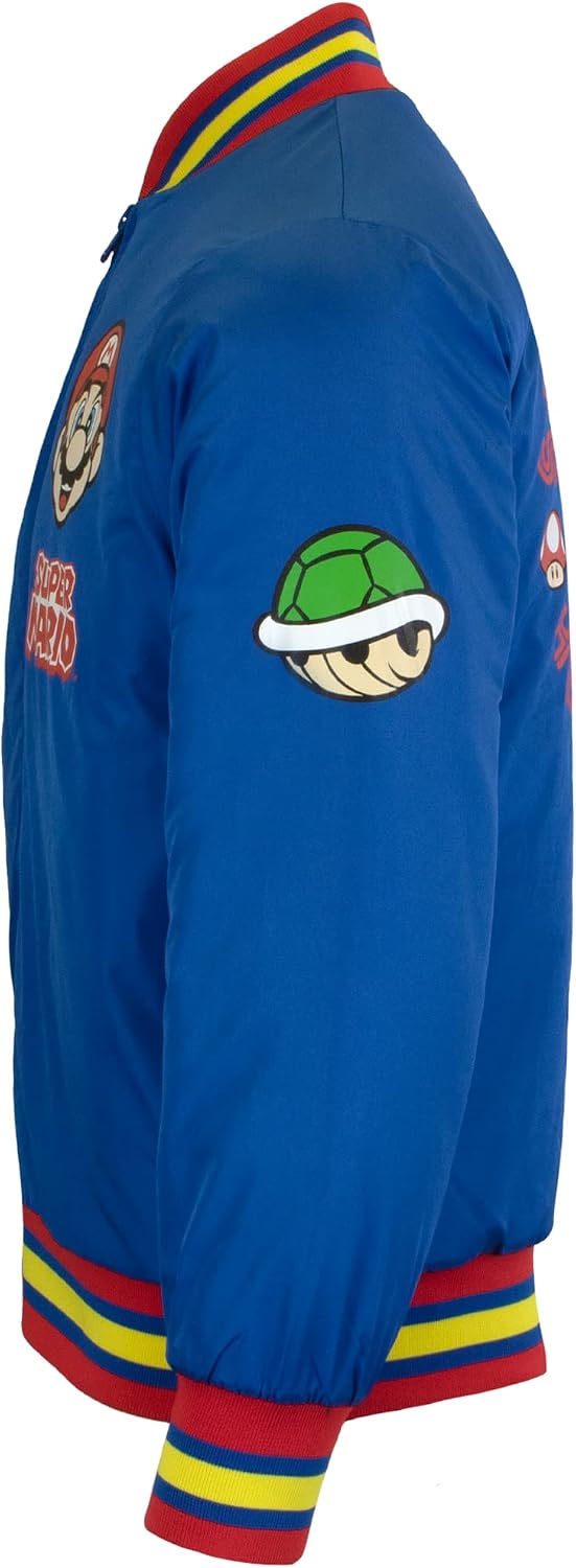 Super Mario Bomber Jacket for Boys