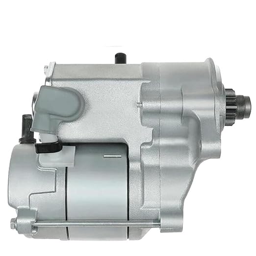 12V 1.2KW 9 Tooth Starter Motor Compatible with Kubota D722 D905 D1105 D1305 V1505 WG1605 Engines Front Mowers Excavators Generators Replaces 228000-0950 228080-0951