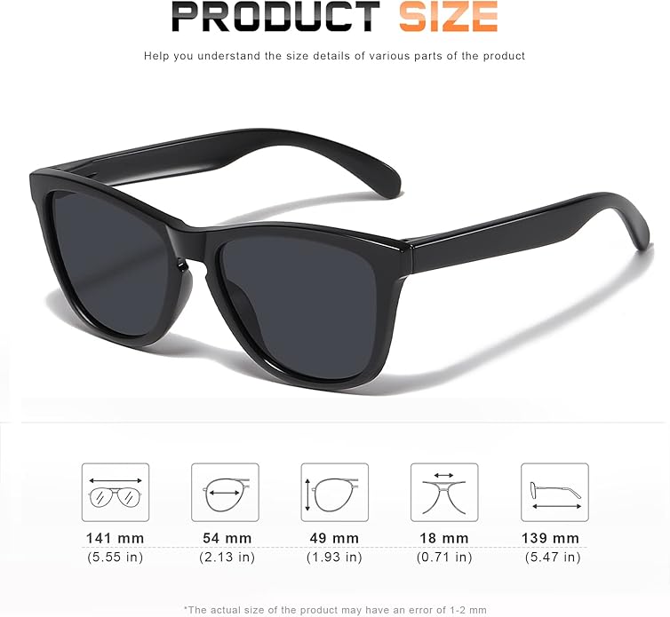 Sunglasses Womens Polarized Sunglasses for Women Trendy Designer Mirrored Sunglasses UV400 Protection Sun Glasses