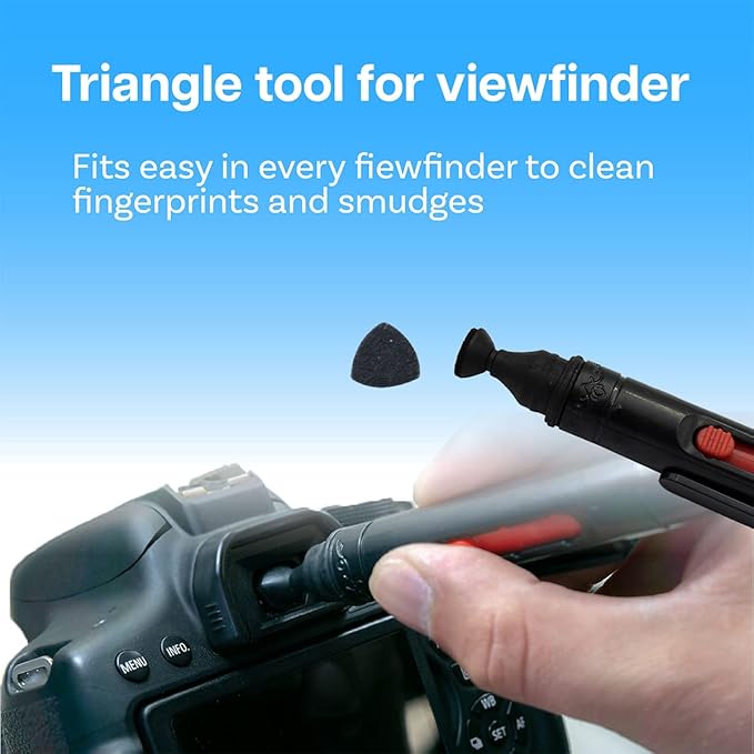 MMOBIEL Professional Carbon Cleaning Brush Compatible with DSLR Camera Lenses and Filters Dry Preclean with Microfibre Cleaning Cloth