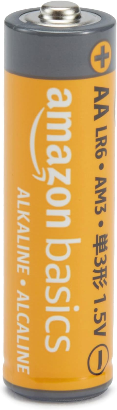 Basics 12-Pack AA Alkaline Batteries, 1.5 Volt, Long Lasting Power