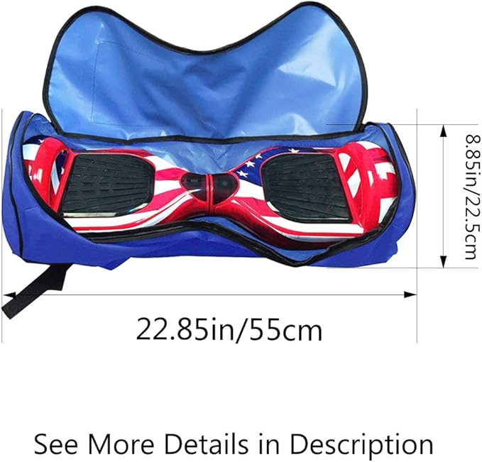 GameXcel Self-Balancing Scooter Carrying Handbag Backpack Bag for 6.5" 7" and 8" Two-Wheel Hover Board Bag Smart Balancing Scooters Storage Mesh Pocket Bags