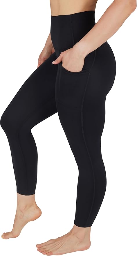 Yogalicious Womens High Waisted Yoga Legging Elastic Free Squat Proof Workout Pant