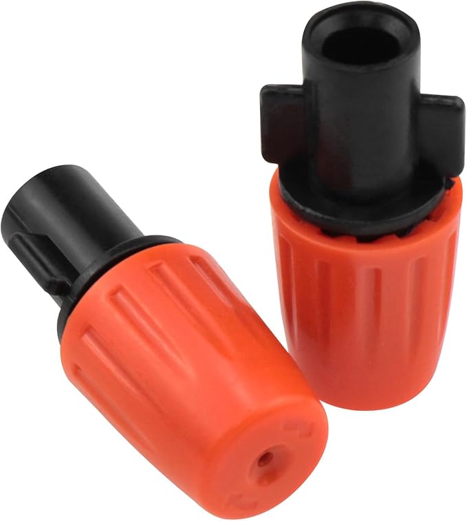 Atomizing Nozzle 14 Inch Adjustable Atomizing Nozzle Sprayers for Garden Greenhouse Agricultural Drip Irrigation System 10PCS