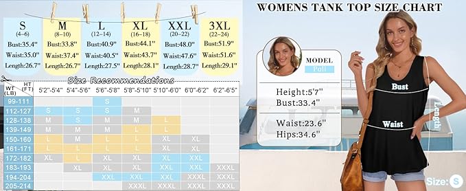 OFEEFAN Womens Tank Tops Sleeveless Scoop Neck Loose Fit Summer Clothes