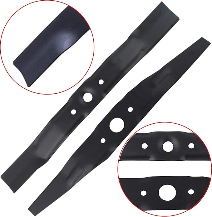 Wadoy 72511-VE1-020 72531-VE2-020 Lawn Mower Blade Kit, HRR216K9VKAA, HRR216K2 PDAA, HRR216K2 SDAA Mower 21" MicroCut Twin Blade Set HRX217 HRR216