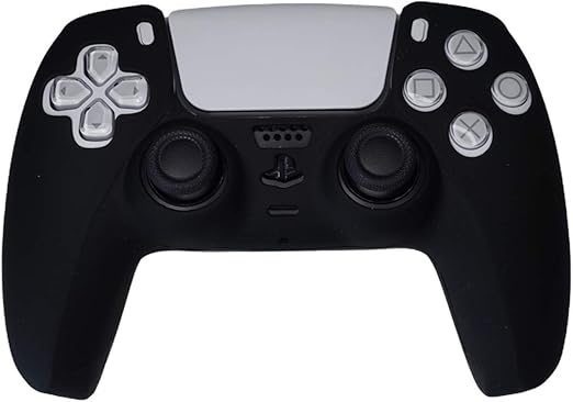 PS5 Silicone Controller Case- Playstation 5 (Black)