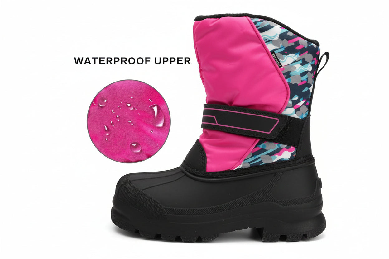 Kid's Outdoor Snow Boots Insulated Boys Girls Waterproof Winter Boots (Little Kid/Big Kid)