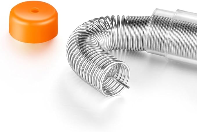 Solder Wire with Flux Rosin Core Tin Lead 63/37 0.031" Diameter 0.42oz in Storage Tube Welding Soldering DIY Works